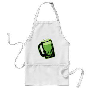 Green Beer Adult Apron