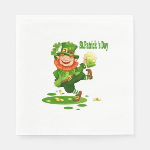 Green Beer And Irish Cheer SPD Party Napkins