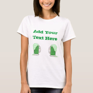 Green Beer Custom Women's T-Shirt