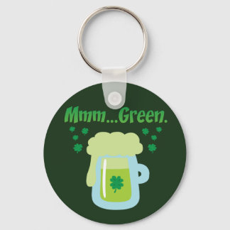 Green Beer Keychain