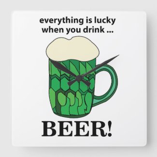 Green Beer Lucky St Patricks Day Green Beer