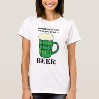 Green Beer Lucky St Patricks Day Green Beer