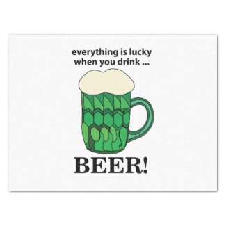 Green Beer Lucky St Patricks Day Green Beer