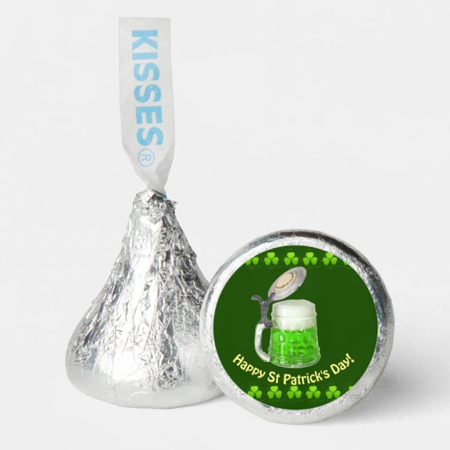 Green Beer St Patrick's Day  Hershey®'s Kisses® (Front)