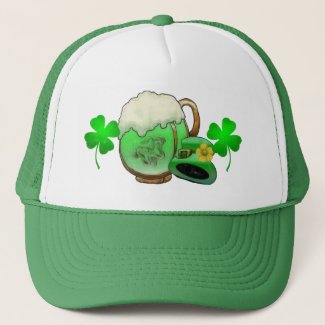 Green Beer Trucker Hat