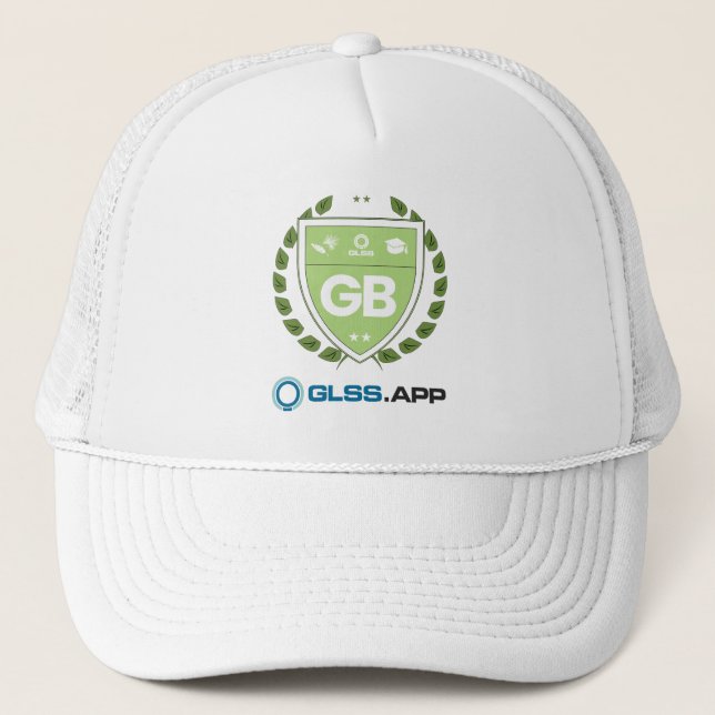 Green Belt Certified - GLSS.app Trucker Hat (Front)
