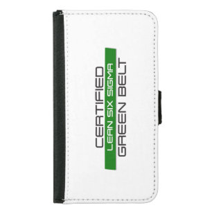 Green Belt Galaxy S5 Wallet Case