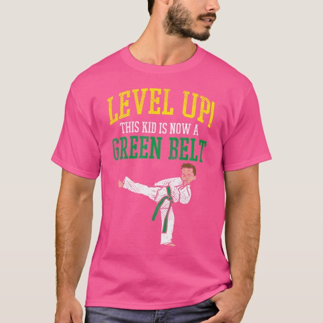Green Belt Green Belt Karate T-Shirt (Front)