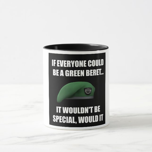 green beret Mug (Center)