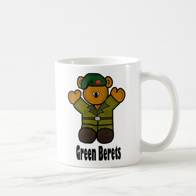 Green Beret Mug by Brownielocks (Right)