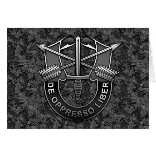 Green Berets DUI Cards (Front Horizontal)