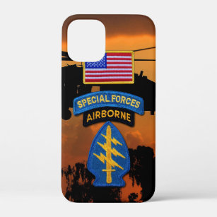 Green Berets Special Forces Groups Veterans Vets iPhone 12 Mini Case