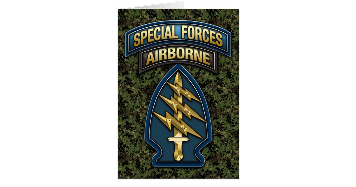 Green Berets SSI Special Edition | Zazzle.com