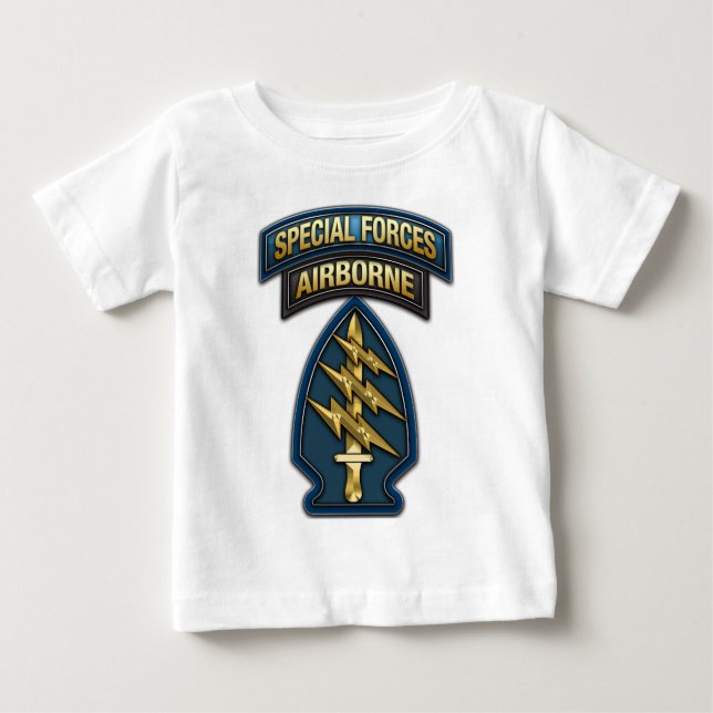 Green Berets SSI Special Edition Baby T-Shirt (Front)