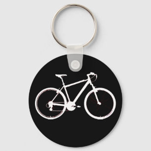 green bike - cycling keychain