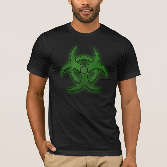 Green Biohazard T-Shirt (Front)