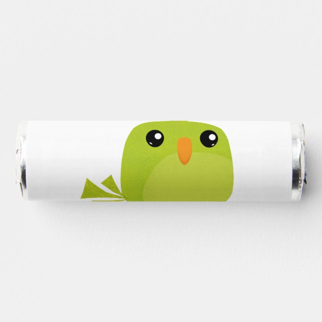 Green Bird Cartoon   Breath Savers® Mints (Front)