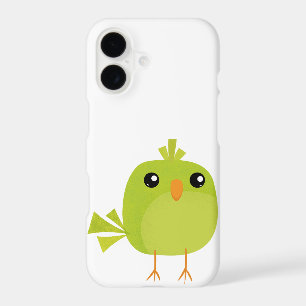 Green Bird Cartoon iPhone 17 Case