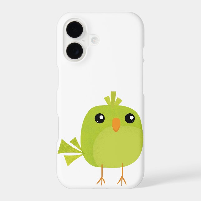 Green Bird Cartoon   Case-Mate iPhone Case (Back)