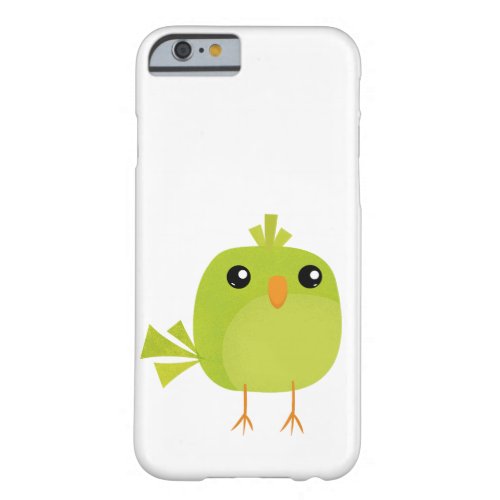 Green Bird Cartoon   Barely There iPhone 6 Case