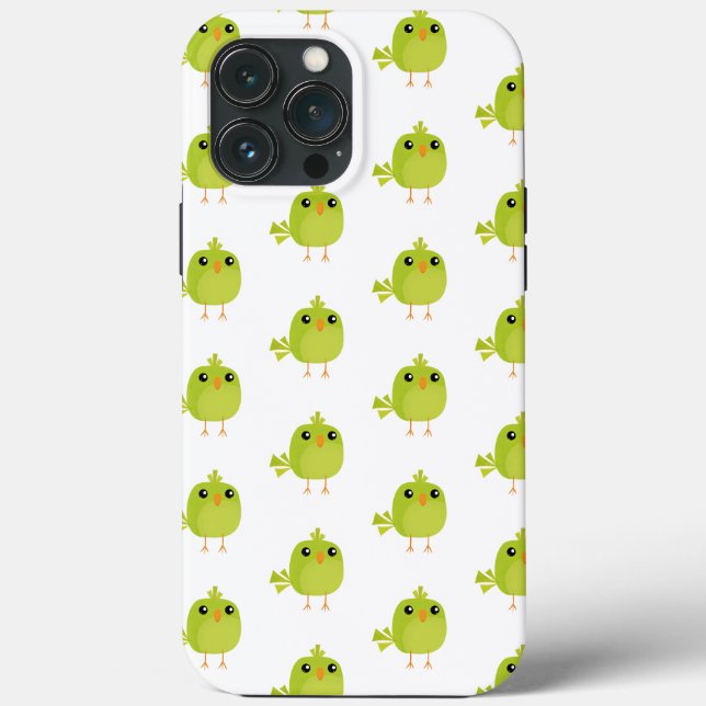 Green Bird Cartoon   Case-Mate iPhone Case (Back)