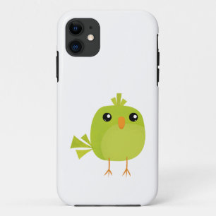 Green Bird Cartoon iPhone 11 Case