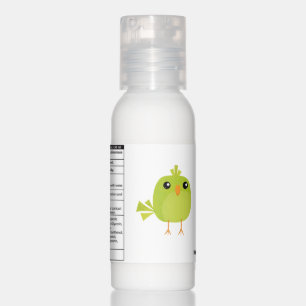 Green Bird Cartoon Hand Lotion