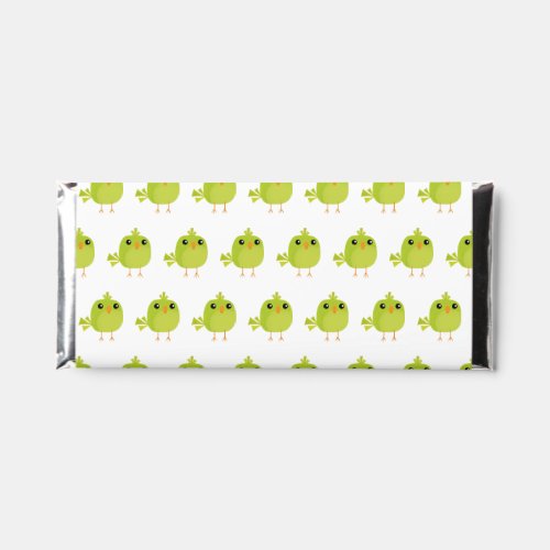 Green Bird Cartoon   Hershey Bar Favors