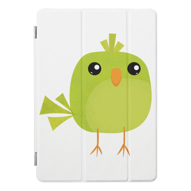 Green Bird Cartoon   iPad Pro Cover (Front)