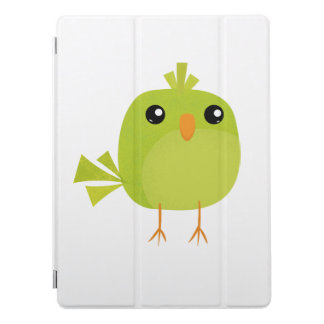 Green Bird Cartoon   iPad Pro Cover