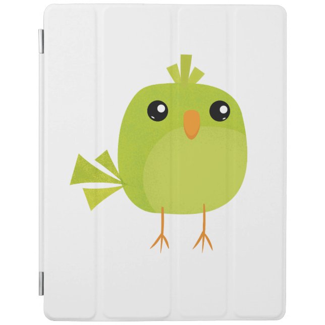 Green Bird Cartoon   iPad Smart Cover (Front)