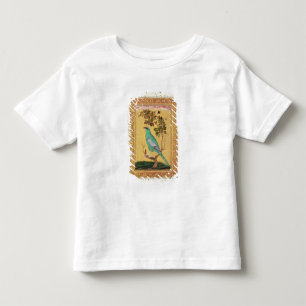 Green Bird, Mughal (gouache on paper) Toddler T-shirt