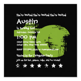 10 Year Old Birthday Invitations Announcements Zazzle