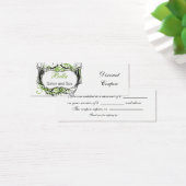 green,black and white Chic discount coupon (Desk)