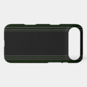 Green & Black Carbon Fiber iPhone 4 Case (Back (Horizontal))