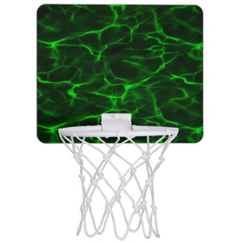 Green Black Energy Field Mini Basketball Goal Mini Basketball Hoop
