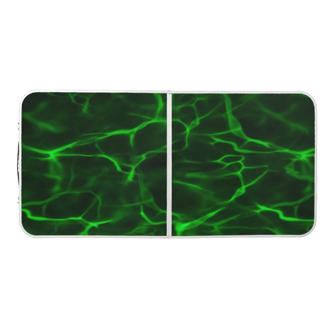 Green Black Energy Field Pong Table (Top)