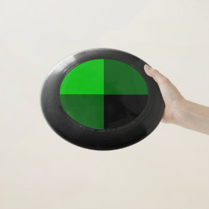 Green Black Frisbee