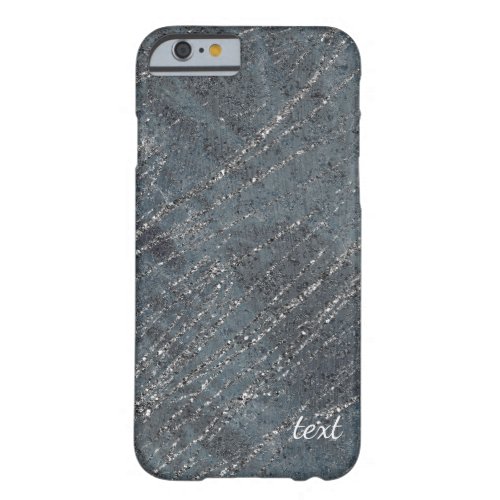 Green Black Grey Modern Marble Designer Chic Barely There iPhone 6 Case