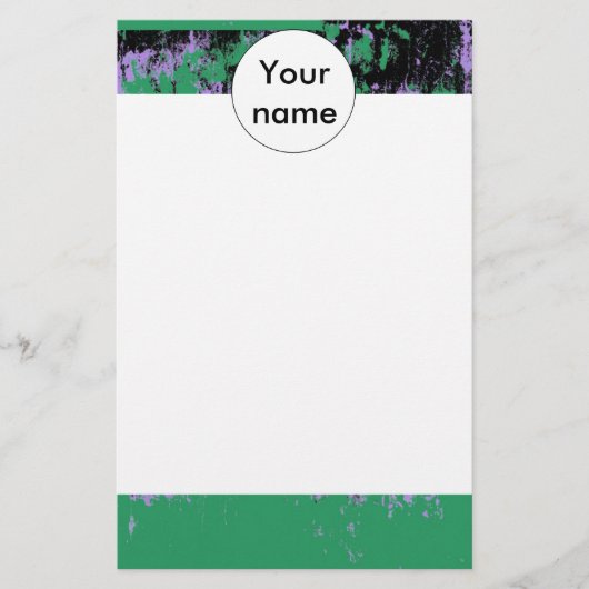 Green black purple texture (Front)
