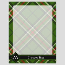 Green, Black, Red and White Tartan