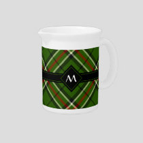 Green, Black, Red and White Tartan Beverage Pitcher