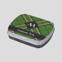 Green, Black, Red and White Tartan Candy Tin