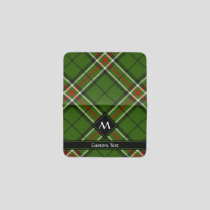 Green, Black, Red and White Tartan Card Holder