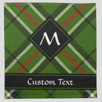 Green, Black, Red and White Tartan Cloth Napkin