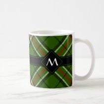 Green, Black, Red and White Tartan Coffee Mug