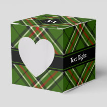 Green, Black, Red and White Tartan Favor Box