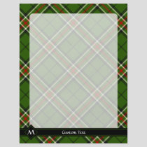 Green, Black, Red and White Tartan Flyer