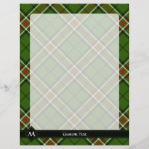 Green, Black, Red and White Tartan Flyer