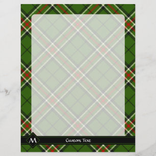 Green, Black, Red and White Tartan Flyer